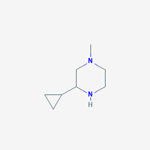 3-Cyclopropyl-1-methylpiperazine - 