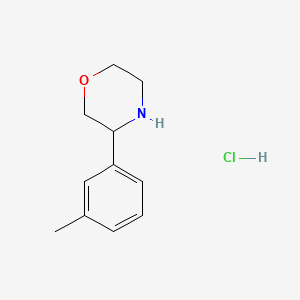 3-(3-Methylphenyl)morpholine hydrochloride - 