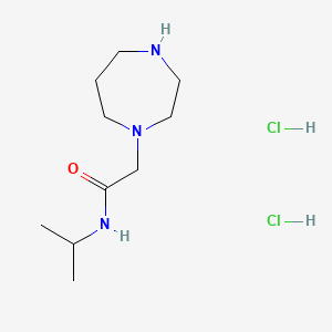 2-(1,4-diazepan-1-yl)-N-(propan-2-yl)acetamide dihydrochloride - 
