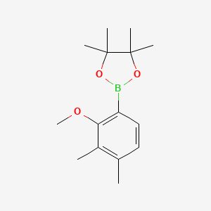 2-(2-Methoxy-3,4-dimethylphenyl)-4,4,5,5-tetramethyl-1,3,2-dioxaborolane - 
