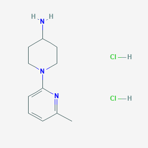 1-(6-Methylpyridin-2-yl)piperidin-4-amine dihydrochloride - 