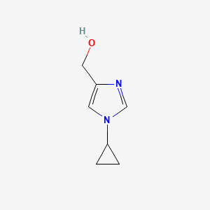 (1-cyclopropyl-1H-imidazol-4-yl)methanol - 