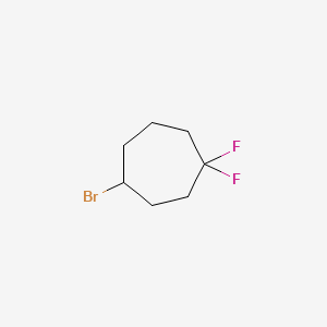 4-Bromo-1,1-difluorocycloheptane - 