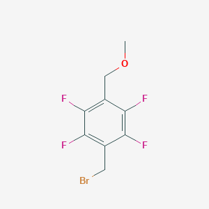 1-(Bromomethyl)-2,3,5,6-tetrafluoro-4-(methoxymethyl)benzene - 