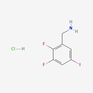 1-(2,3-Difluoro-5-iodophenyl)methanamine hydrochloride - 