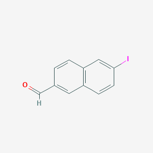 6-Iodonaphthalene-2-carbaldehyde - 