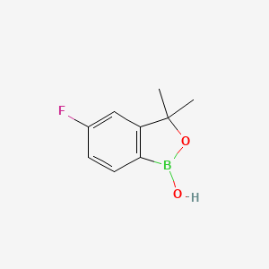 5-Fluoro-3,3-dimethyl-1,3-dihydro-2,1-benzoxaborol-1-ol - 