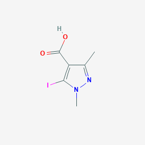 5-iodo-1,3-dimethyl-1H-pyrazole-4-carboxylic acid - 
