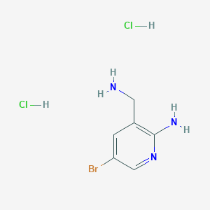 3-(Aminomethyl)-5-bromopyridin-2-amine dihydrochloride - 