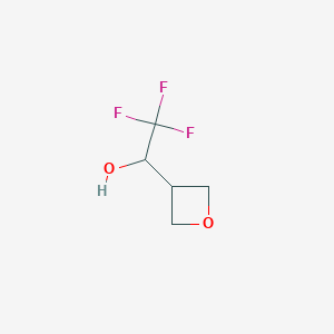 2,2,2-Trifluoro-1-(oxetan-3-yl)ethanol - 