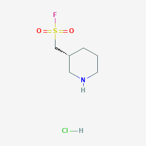 [(3R)-piperidin-3-yl]methanesulfonyl fluoride hydrochloride - 
