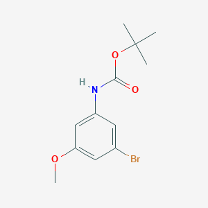 tert-Butyl (3-bromo-5-methoxyphenyl)carbamate - 