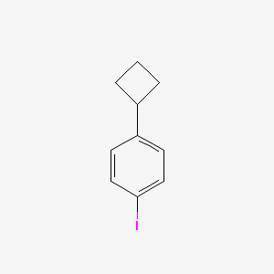 1-Cyclobutyl-4-iodobenzene - 