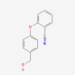 2-[4-(Hydroxymethyl)phenoxy]benzonitrile - 