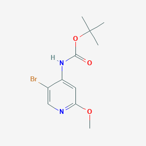 tert-Butyl (5-bromo-2-methoxypyridin-4-yl)carbamate - 