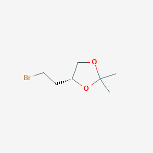 (4R)-4-(2-bromoethyl)-2,2-dimethyl-1,3-dioxolane - 