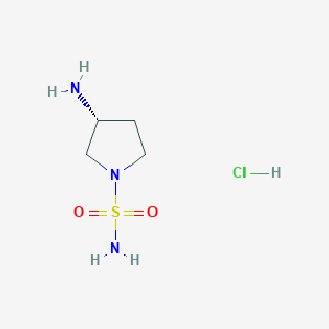 (3R)-3-aminopyrrolidine-1-sulfonamide hydrochloride - 