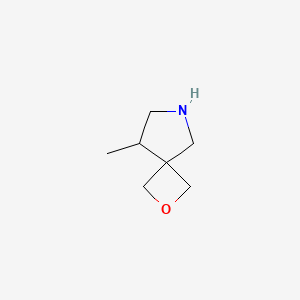 5-Methyl-2-oxa-7-azaspiro[3.4]octane - 