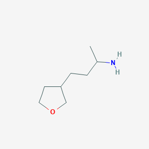 4-(Tetrahydrofuran-3-yl)butan-2-amine - 