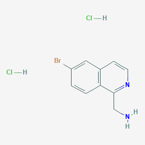 1-(6-Bromoisoquinolin-1-yl)methanaminedihydrochloride - 