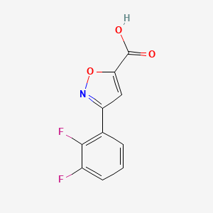 3-(2,3-Difluorophenyl)isoxazole-5-carboxylic acid - 