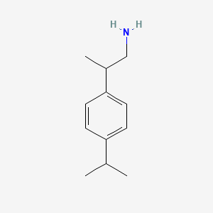 2-(4-Isopropylphenyl)propan-1-amine - 