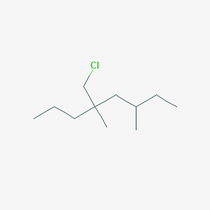5-(Chloromethyl)-3,5-dimethyloctane - 
