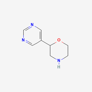 2-(Pyrimidin-5-yl)morpholine - 