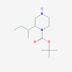 (R)-tert-Butyl 2-((R)-sec-butyl)piperazine-1-carboxylate - 
