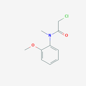 2-chloro-N-(2-methoxyphenyl)-N-methylacetamide - 