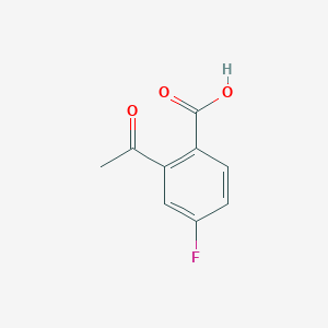 2-Acetyl-4-fluorobenzoic acid - 
