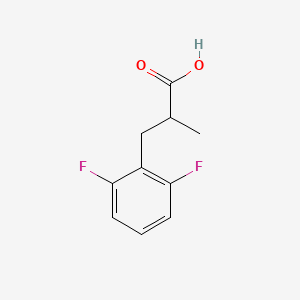 3-(2,6-Difluorophenyl)-2-methylpropanoic acid - 