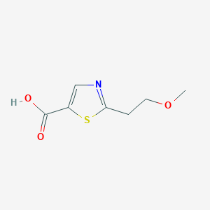 2-(2-Methoxyethyl)thiazole-5-carboxylic acid - 