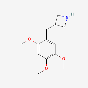 3-(2,4,5-Trimethoxybenzyl)azetidine - 