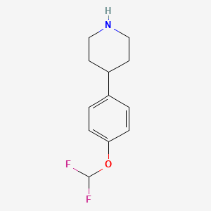 4-(4-(Difluoromethoxy)phenyl)piperidine - 