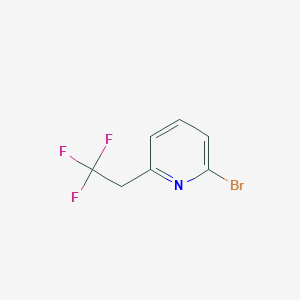 2-Bromo-6-(2,2,2-trifluoroethyl)pyridine - 
