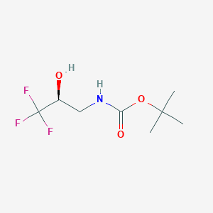 (S)-1-Boc-amino-2-hydroxy-3,3,3-trifluoropropane - 