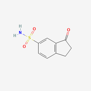 3-Oxo-2,3-dihydro-1H-indene-5-sulfonamide - 