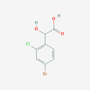 2-(4-Bromo-2-chlorophenyl)-2-hydroxyacetic acid - 