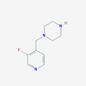 1-((3-Fluoropyridin-4-yl)methyl)piperazine - 