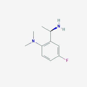 (R)-2-(1-Aminoethyl)-4-fluoro-N,N-dimethylaniline - 