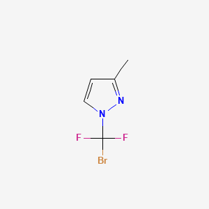1-(bromodifluoromethyl)-3-methyl-1H-pyrazole - 
