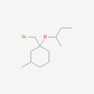 1-(Bromomethyl)-1-(sec-butoxy)-3-methylcyclohexane - 