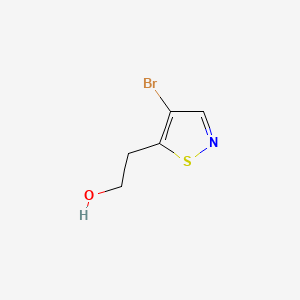 2-(4-Bromo-1,2-thiazol-5-yl)ethan-1-ol - 