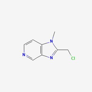 2-(chloromethyl)-1-methyl-1H-imidazo[4,5-c]pyridine - 