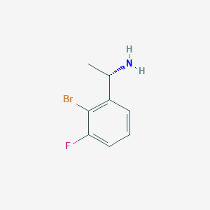 (S)-1-(2-Bromo-3-fluorophenyl)ethanamine - 