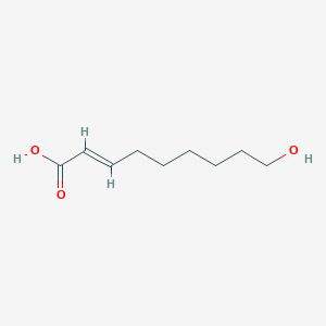 (2E)-9-hydroxynon-2-enoic acid - 86109-28-6