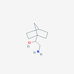 2-Amino-1-{bicyclo[2.2.1]heptan-1-yl}ethan-1-ol - 