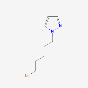 1-(5-Bromopentyl)-1h-pyrazole - 