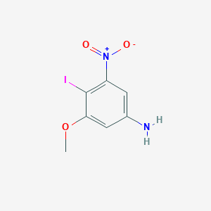 4-Iodo-3-methoxy-5-nitroaniline - 